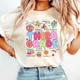 thumbnail image 2 of Third Grade Back To School Shirt, Happy First Day Of School T-shirt, First Day Of School, School Suplies Tee, Good Day To Learn Tee, 2 of 4