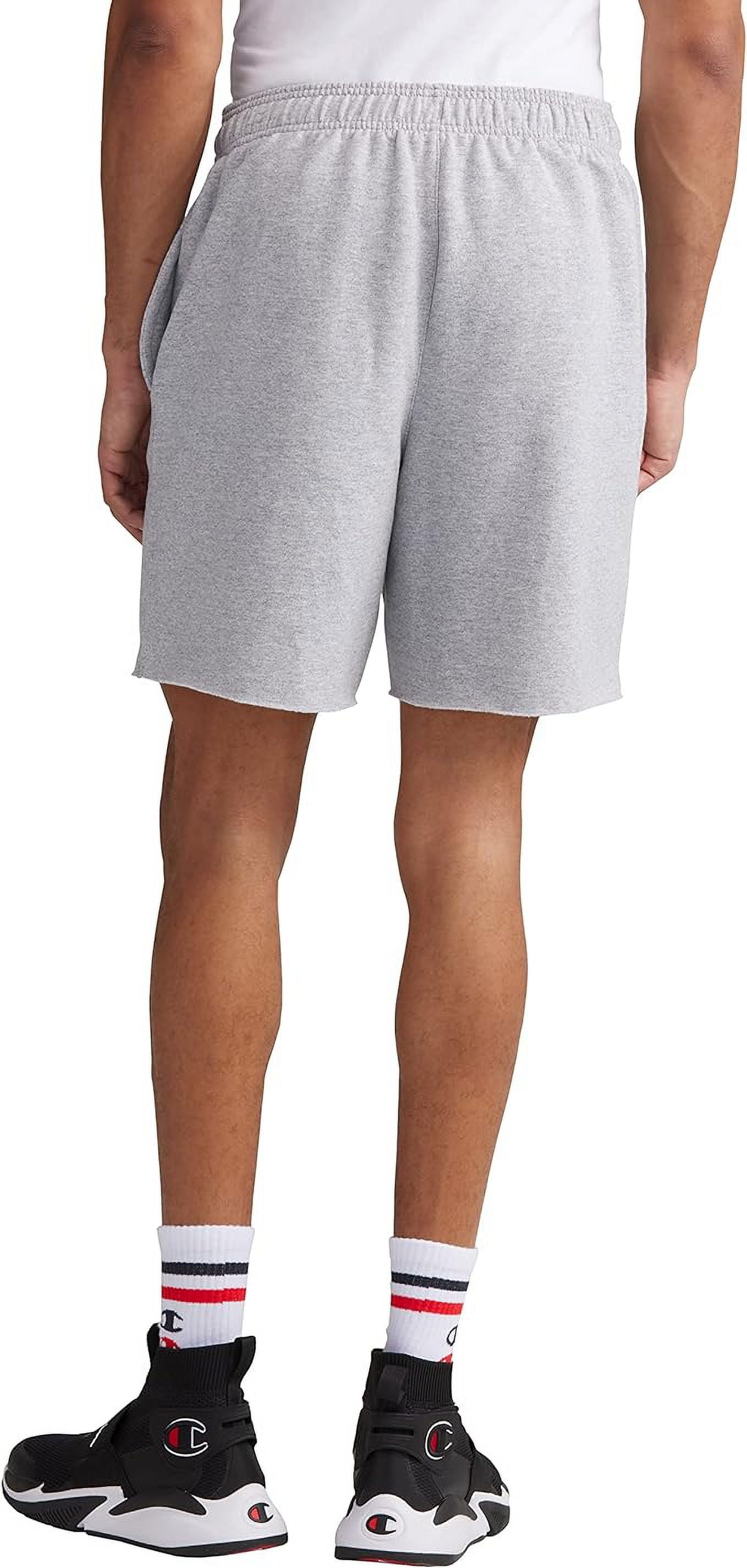 Champion Men's Shorts, Powerblend, Fleece Midweight Shorts