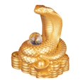 thumbnail image 1 of Bgsha Resin Snake Ornaments for Ruyi Snake Desktop Ornaments Bookcase Entryway Crafts Home, 1 of 7