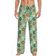 thumbnail image 1 of Balery Christmas Donuts Pantalones de pijama para hombre, pijama ultraligero, pantalón de descanso-X-Large, 1 of 6