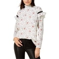 thumbnail image 1 of Blusa campesina con tachuelas Glam Blusa Mujer Multicolor Extra pequeña, 1 of 1