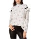 thumbnail image 1 of Blusa campesina con tachuelas Glam Blusa Mujer Multicolor Extra pequeña, 1 of 1