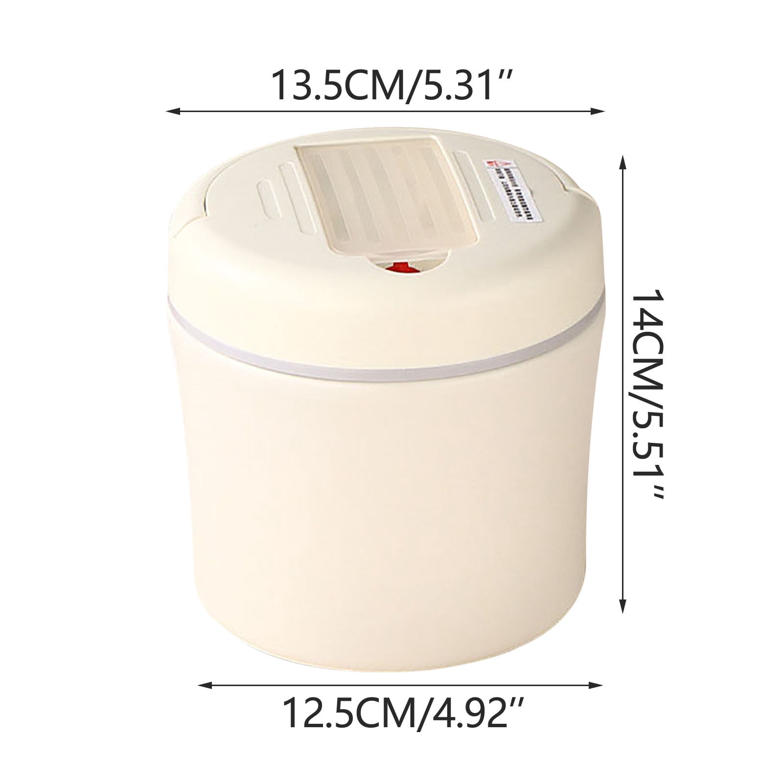 YiJuHui Stainless Steel Lunch Box 1.2L Insulated 3 Compartment Bento with Foldable Spoon, Leak-Proof Thermal Food Container for Office, Work & Outdoor