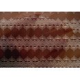 thumbnail image 4 of oneOone Cotton Silk Fabric Floral & Chevron Block Print Fabric BTY 42 Inch Wide, 4 of 4