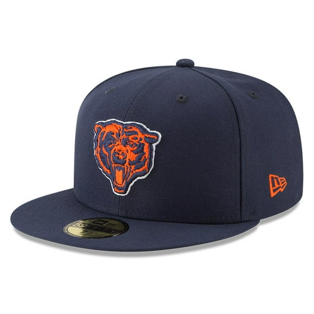 Chicago Bears New Era Head Logo Omaha 59fifty Fitted Hat Navy Walmart Com
