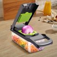 thumbnail image 3 of Vegetable Chopper - Food Chopper - Onion Chopper - Vegetable Slicer & Spiralizer - Veggie Chopper with Container - Kitchen Gadgets - Home Essentials - Kitchen Accessories, 3 of 9