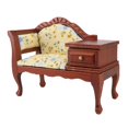 thumbnail image 2 of 1/12 Dollhouse Miniatura Muebles Reclinable De Con Silla De Banco Con Cajones CUTICAT Muebles de casa de muñecas, 2 of 6