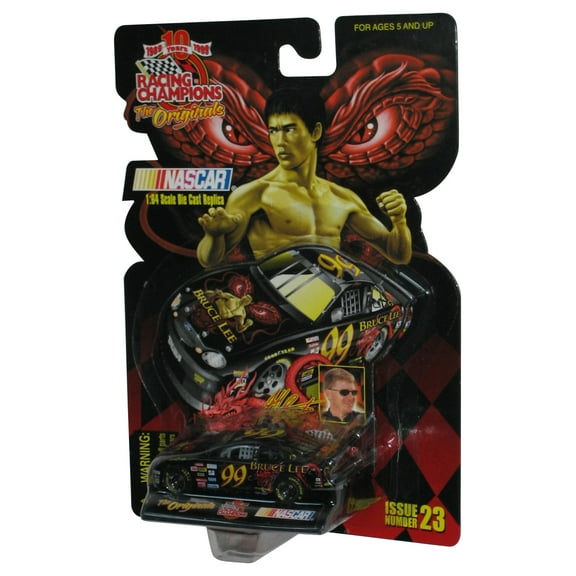 Racing Champions Nascar The Originals Bruce Lee (1999) Black Toy Car Issue 23