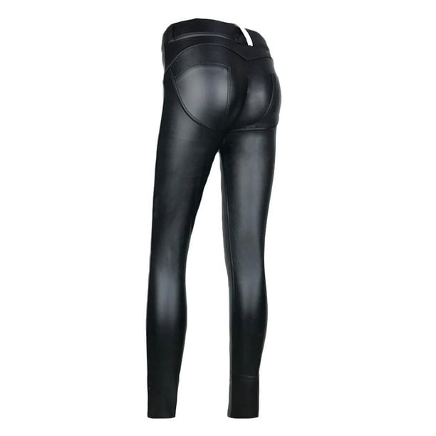 Women Peach Hip Pants Female High Elastic Thick Beautiful Hip Yoga Pants  Tight Sports Leggings Size XL (Black) 