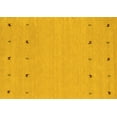 thumbnail image 1 of Ahgly Company Indoor Rectangle Solid Yellow Modern Area Rugs, 5' x 8', 1 of 4