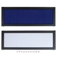 thumbnail image 2 of Blue Trade Show Display System Optional Header Panel Board Aluminum Frame Logo Yescom Modern, 2 of 5