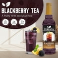 thumbnail image 2 of Syruvia Blackberry Tea Pure Cane Syrup 25.4 fl Oz With Pump, 2 of 6