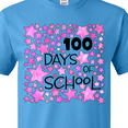thumbnail image 4 of Inktastic 100 Days of School Stars in Pink T-Shirt, 4 of 5