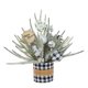 thumbnail image 2 of Ganfancp Pequeños Adornos de Árbol de Navidad Nieve Cayendo Plantas En Macetas Escena de Escritorio Decoración Navideña Ofertas Del Día 1* Adorno de Árbol de Navidad, 2 of 6