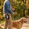 thumbnail image 2 of Dog Treat Training Pouch,Cute Puppy Pattern Snack Dispenser & Treat Bag for Small, Medium & Large Breeds, Perfect for Travel, Hiking, Picnic, Walking, Jogging & Outdoor(RL Shiba Inu style 1 PC), 2 of 5