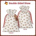 thumbnail image 2 of Naloa Labrador Retriever Dog Drawstring Christmas Bags, 3D Xmas Gift Bags, Christmas Wrapping Bags, Xmas Goodie Bags, Treat Pouch Bags, Party Favor Bags-Medium, 2 of 9