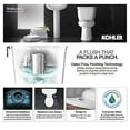 thumbnail image 3 of Kohler Wellworth Two-piece round-front toilet, Black Black, 3 of 3