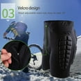 thumbnail image 1 of Happy Date 3D Protection Hip Butt EVA Paded Short Pants Protective Gear Guard Impact Pad Ski Ice Skating Snowboard Black, 1 of 9
