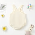 thumbnail image 4 of Tanghaowl Toddler Baby Gilrs Jumpsuit My First Easter Baby Girl Boy Outfit Sleeveless Bodysuit Rabbit Bunny Knit Strap Romper Jumpsuit Summer Clothes Fashion Baby Girl Clothes, 4 of 7