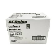ACDelco 5W30 Full Synthetic Dexos1 GEN 3 Motor Oil Case of 12 Quarts