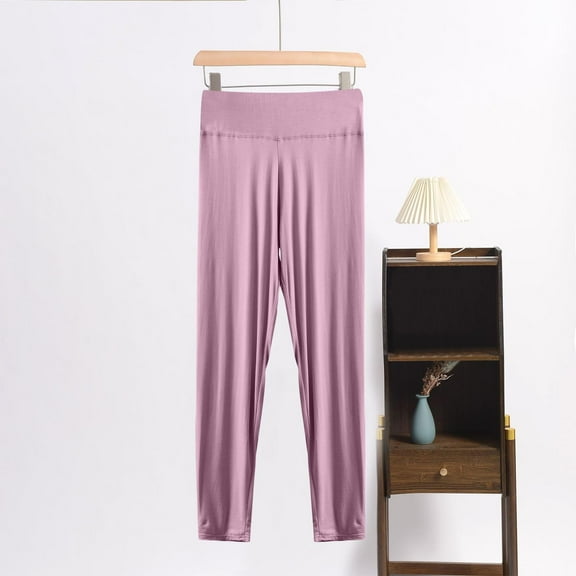 tarylea Plus Size Pants for Women High Rise Fitted Yoga Pants Solid Color Stretch Leggings Casual Comfy Workout Dailywear Pants