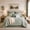 Green, variant on Regency Heights 8-Piece Paisley Comforter Set Shabby Chic Bedding with Bed Skirt and Decor Pillows,Queen,Plum Pink