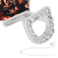 thumbnail image 1 of Teeth Plating English Letter D Teeth Brace Cosplay  Party Teeth Decoration Jewelry, 1 of 8