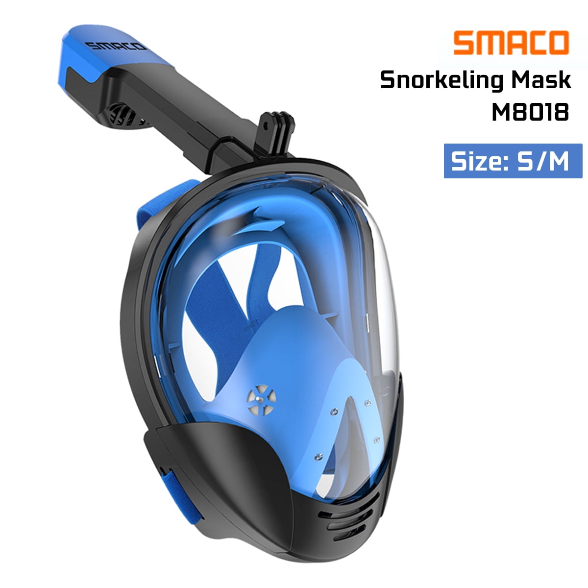 Anti Fog Anti Leak Full Face Snorkel Mask Swimming Dive Scuba Goggles