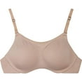 thumbnail image 3 of Fruit of the Loom Women's Breathable Cami Bra with Convertible Straps 2-Pack, Beige, 40D, 3 of 7
