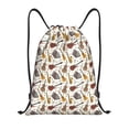 thumbnail image 1 of Gaeub Guitar Drawstring Backpack Bag Sport Gym Sackpack Heavy Duty String Backpack for Men Women-Medium, 1 of 6