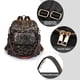 thumbnail image 3 of Mochila de viaje para mujer, de piel sintética, con borlas, para hombro, convertible, 3 of 5