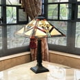 thumbnail image 3 of CHLOE Shay Mission 2 Light Antique Dark Bronze Table Lamp 16" Shade, 3 of 3