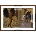 thumbnail image 5 of Art.com Huldigung an die Malerei. 1889 Giclee Print by Franz von Stuck, Brown Frame Wall Art, 29" x 21", 5 of 5