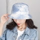 thumbnail image 5 of Circunferencia del sombrero: 56-58 cm, sombrero de pescador teñido anudado, sombrero de lavabo para mujer, sombrero casual con protector solar de doble cara, sombrero para el sol, 5 of 6