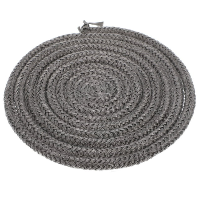 1 Roll Fireplace Seal Rope Fiberglass Rope Seal Gasket Replacement Wood Stove Rope Gasket for Fireplace Fiberglass Rope Seal