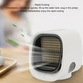 thumbnail image 4 of Small Air Conditioner Fan, Multifunction Rapid Cooling Humidification Portable Air Conditioner  for Office for Home White,Pink,Green, 4 of 7