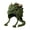 deep green, variant on Crochet Kit Hood Hat for Beginners, Animal Character Making Set with Video Tutorials, Handmade Craft Gift for Adults