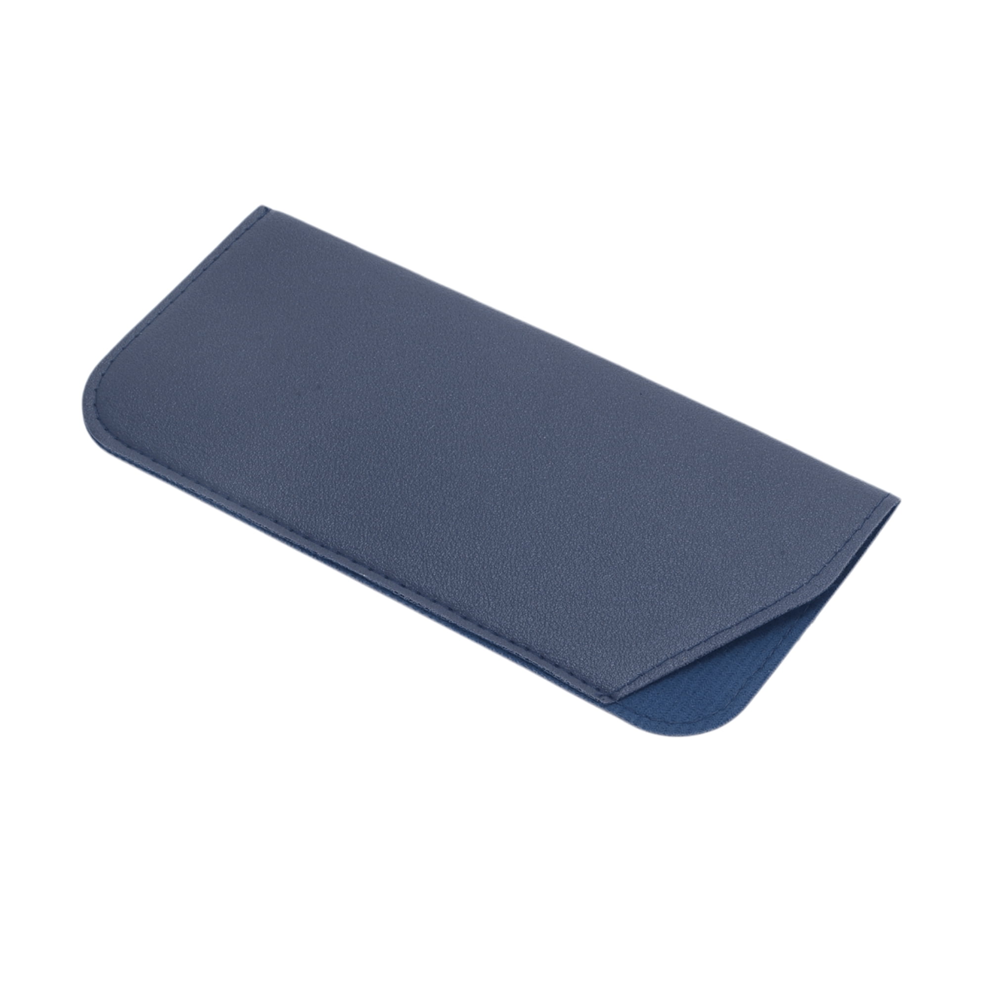 Unique Bargains Eyeglass Pouch Portable Eyeglasses Storage 1 Pc Blue