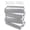 Gray, variant on Utopia Towels Pack of 4 Cabana Beach Towels, Oversized 30 x 60 Inches Cotton Beach Towel Set, Smooth Ring Spun Texture for Pool and Swim Days, Modern Striped Design Bath Towels, Grey
