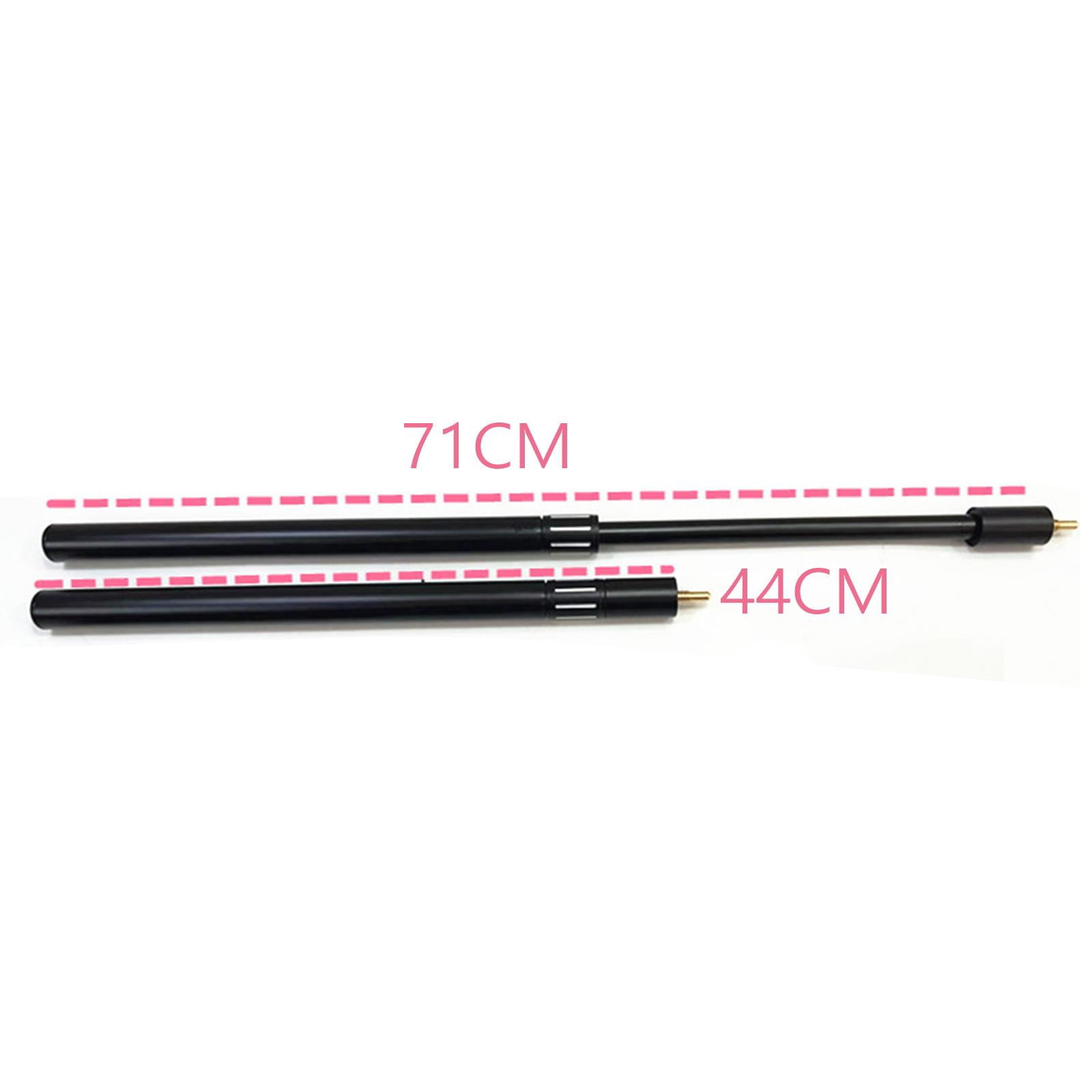 DimyFew 17inch Telescopic Pool Cue Extender Snookers Cue Extension for Adult