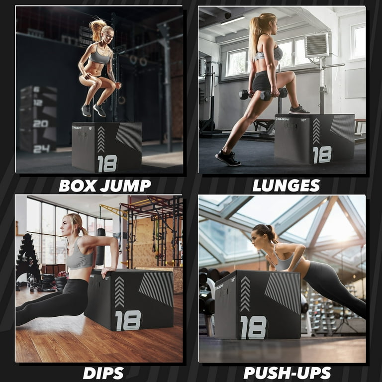Stackable Soft Foam Plyo Box | REP Fitness | Home Gym Equipment