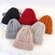 thumbnail image 5 of Gorro de lana de punto con forro polar para adultos de mohair, gorro de protección para las orejas coreano para mujer, gorro de punto grueso y cálido para comercio exterior, 5 of 6