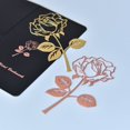 thumbnail image 2 of Galvanoplastia regalo del Día de San Valentín rosas forma linda marcapáginas de metal productos creativos tarjeta de productos exquisitos, regalo creativo, 2 of 6