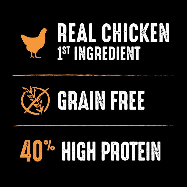 Crave Grain Free Adult High Protein Chicken, 10 lb photo 4