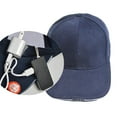 thumbnail image 1 of Mens Hat Rechargeable Black* Hat Bright Hands Free with Battery Fishing LED Cap for Running, 1 of 5