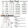 thumbnail image 2 of Hvot&aat Women's Christmas Holiday Tops Faux Fur Collar V Neck Shirts Xmas 3/4 Sleeve Pullover Loose Solid Color Blouses, 2 of 3