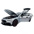 thumbnail image 1 of Masinuta metal mecanica, punta Mercedes Brabus 900,3 sunete, usi mobile, capota mobila, portbagaj mobil, gri, 21 cm, 1 of 5