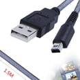 thumbnail image 2 of Cable de datos de carga de 1,5 m 24K para NDSI NUEVO 3DSXL 2DSLL 3DS, 2 of 6