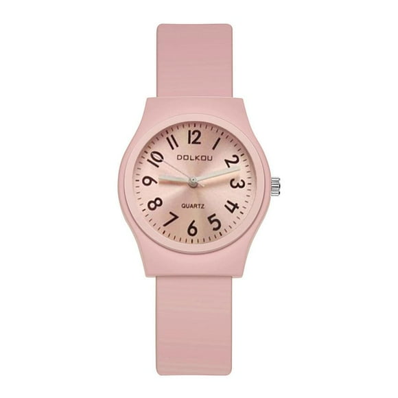 Fresh Candy Color Fashion Sweet Girl Watch Slightly Waterproof S8N8 E0P5
