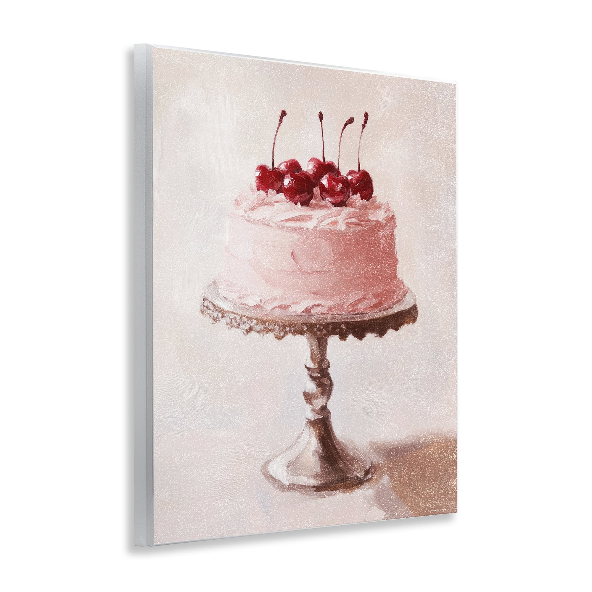 Stupell Industries Cherry Cake Delight Wall Plaque Art, design by Svetlana Aleynikova